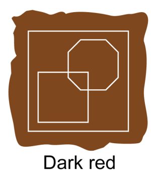 100x100 Dark red vitrified porcelain
