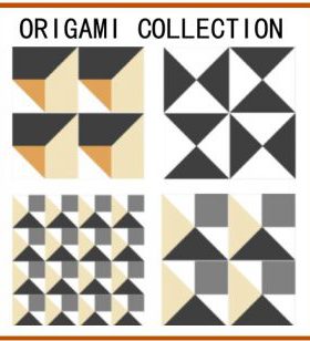GEOMETRIC TILES - ORIGAMI COLLECTION - RENDITIONS TILES