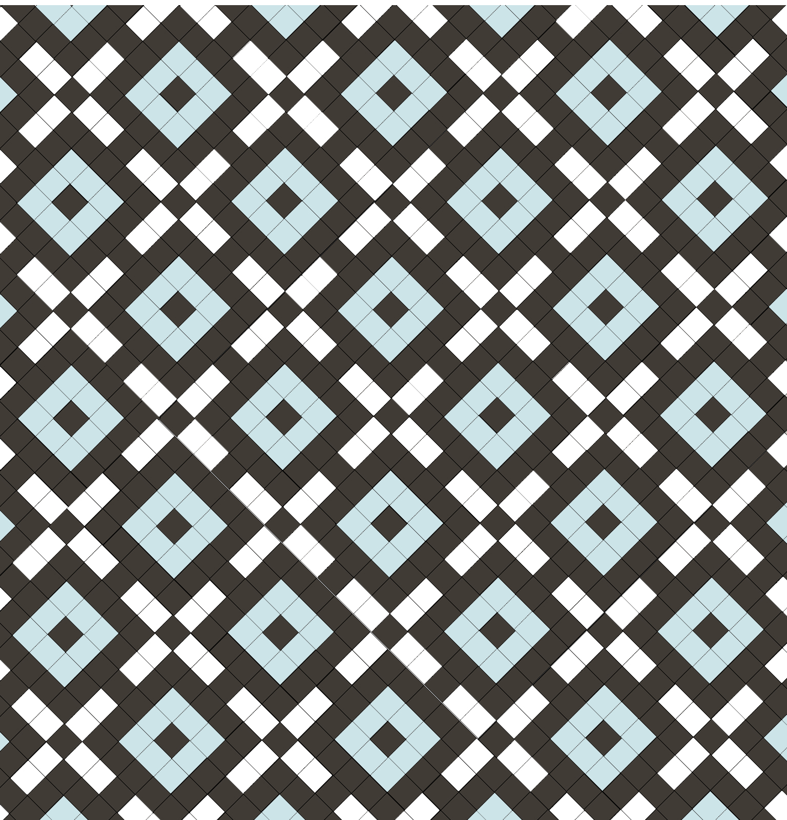 Rome Pattern - on diagonal