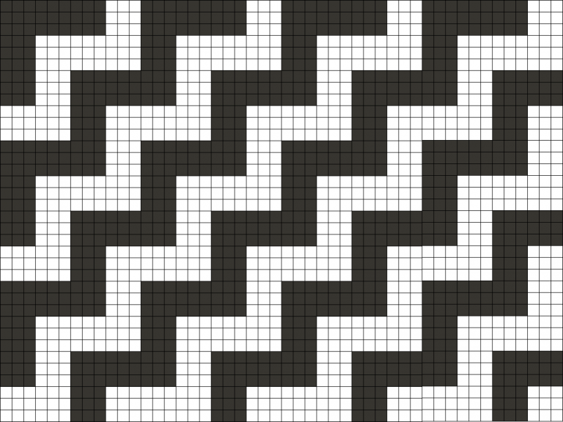 Tan Mosaic Pattern 25mm Mosaic Pattern 8 - Renditions Tiles