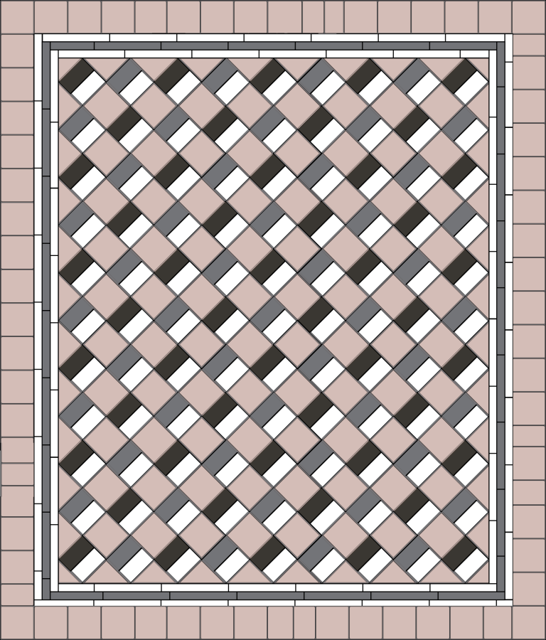 Manly Line Pattern Manly Pattern - Renditions Tiles